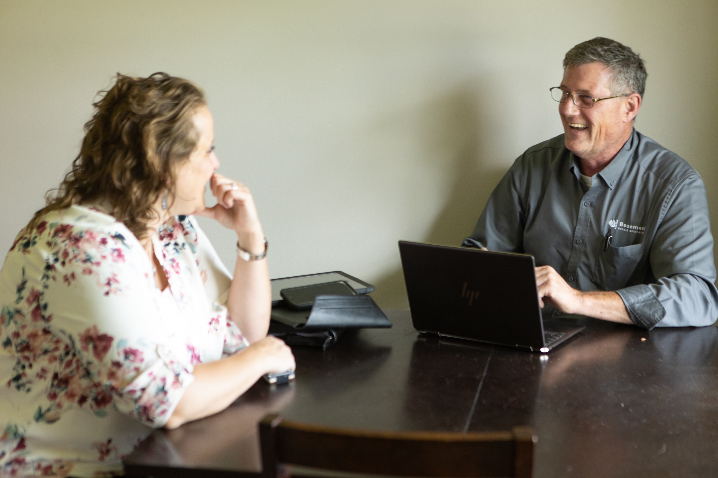 Sales On Location-Basement Repair Specialists-8E9A0213