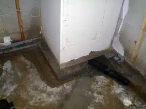 Basement waterproofing service by Basement Repair Specialists LLC, highlighting expert methods to prevent water damage.