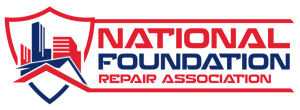 Logo of the National Foundation Repair Association, emphasizing expertise in foundation repair and waterproofing services relevant to basement maintenance.